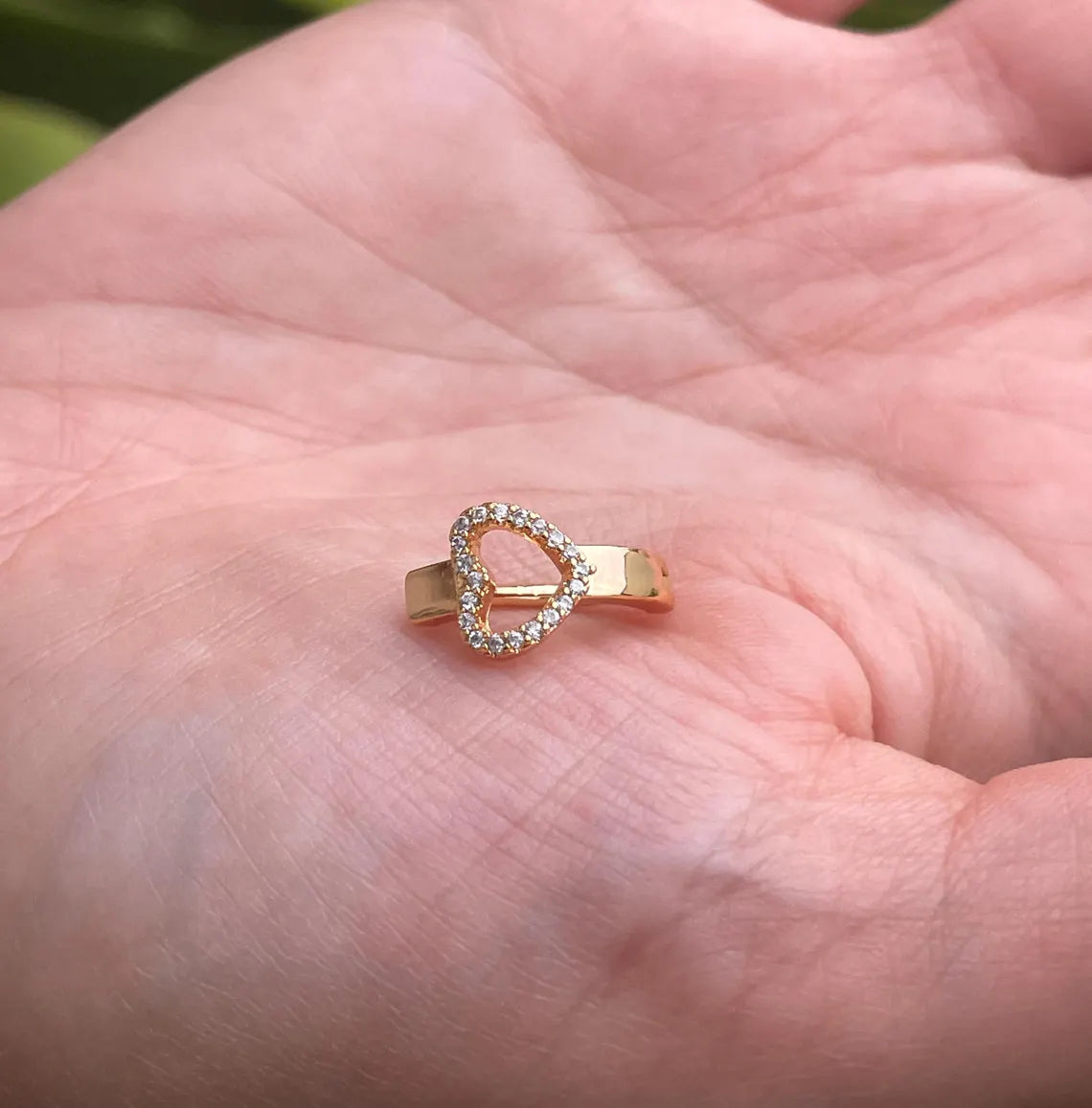 Heart 14k Gold Belly Button Ring Navel Ring Clicker Solid Gold Piercing Jewely With Genuine Diamonds